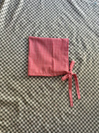 Cotton Gingham Picnic Pixie Bonnet
