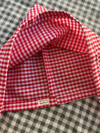 Cotton Gingham Picnic Pixie Bonnet