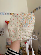 Sweet Daze Patchwork Baby Bonnet in Classic Round style
