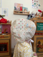Sweet Daze Patchwork Baby Bonnet in Classic Round style