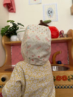 Sweet Daze Patchwork Baby Bonnet in Classic Round style